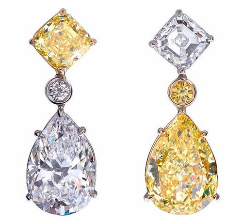 Diamond earrings