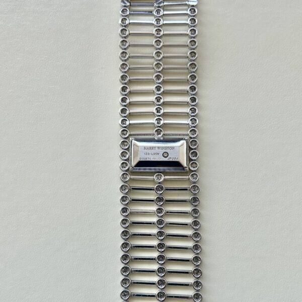 A  Harry Winston Platinum and Diamond Watch - Image 3