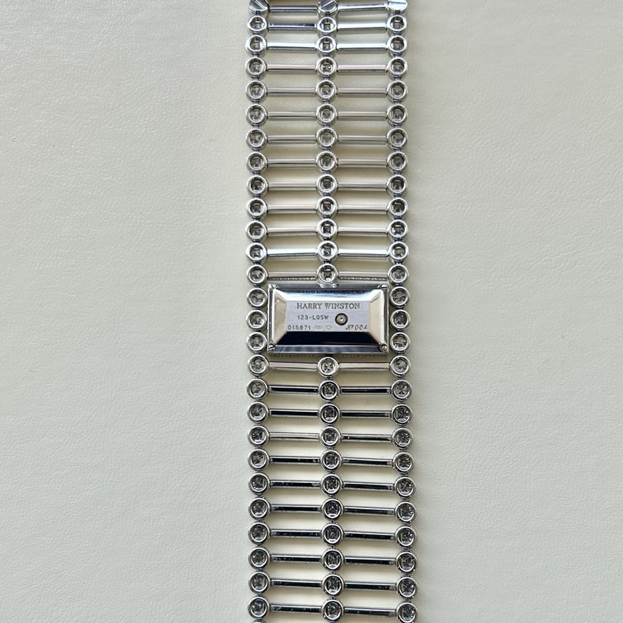 A Harry Winston Platinum and Diamond Watch - Image 3